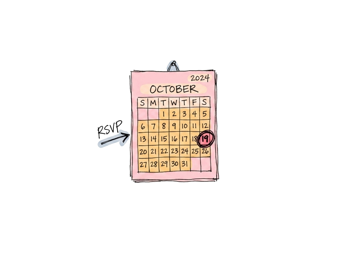 A specific date on the calendar, circled — that's a deadline